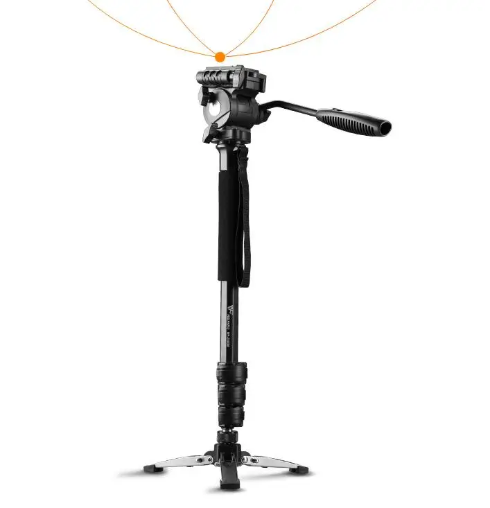 WEIFENG WF 3958M камера DSLR монопод штатив видео DV Держатель головки жидкости для