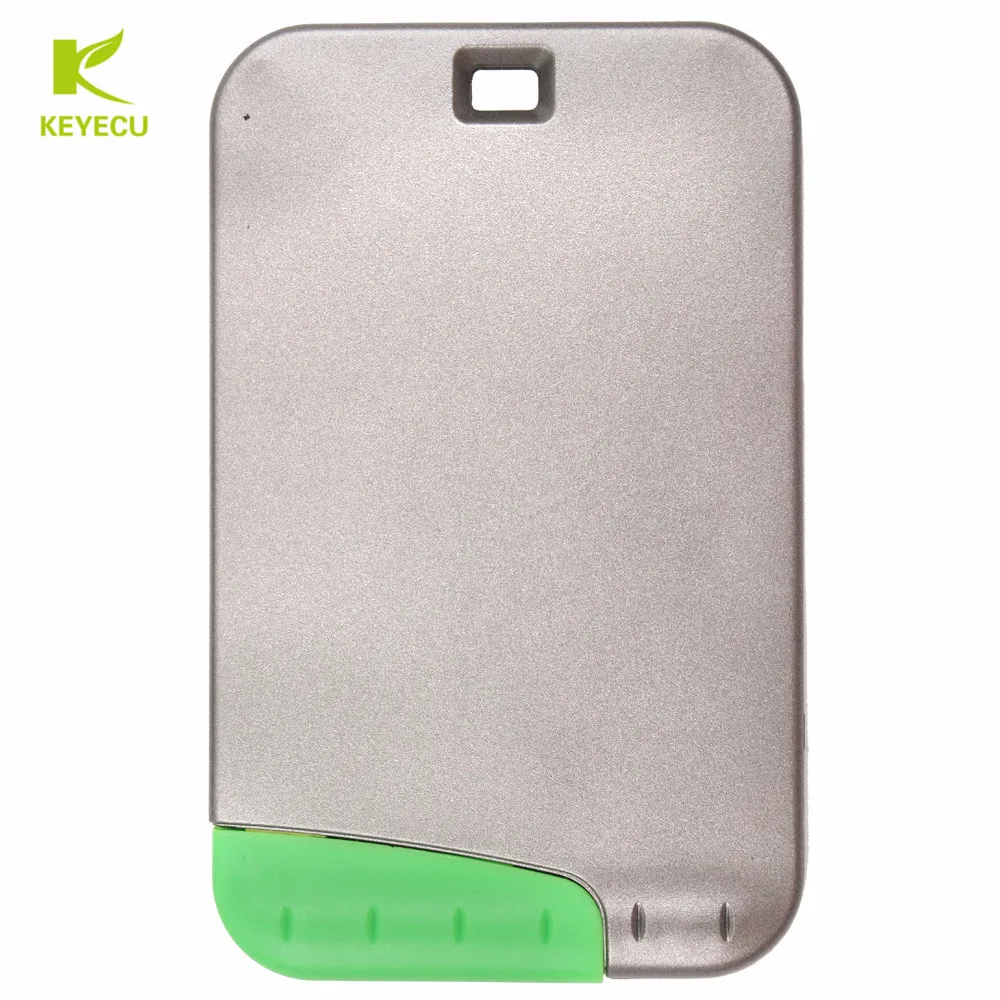 KEYECU 2 кнопки дистанционного ключа оболочки смарт карты ключ чехол для Renault Espace