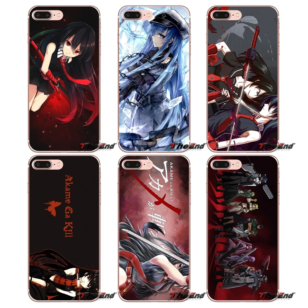 Чехол для iPhone X 4 4S 5 5S 5C SE 6 6S 7 8 Plus Samsung Galaxy J1 J3 J5 J7 A3 A5 2016 2017 Akame Ga Kill Anime zerochan Manga|case plus|for