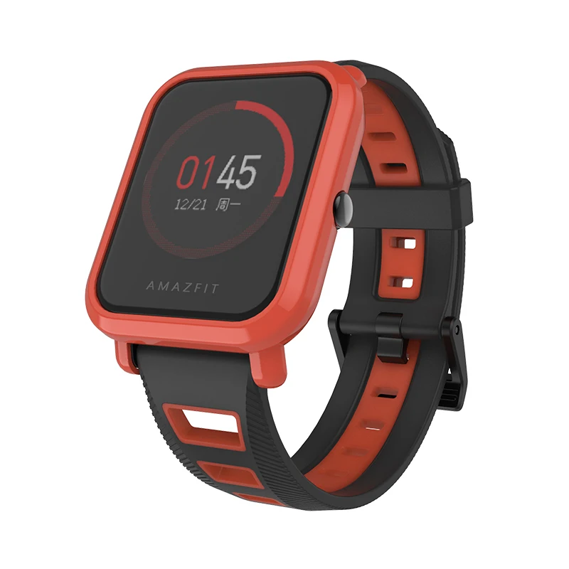 Ремешок совместим для Amazfit GTS 2 \ BIP S LITE поп GTR 42 мм Силиконовый Браслет замена