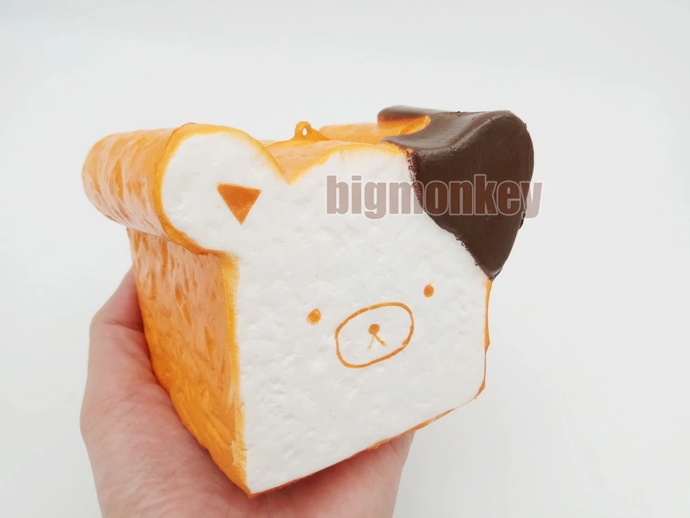 Новый хит продаж 1 шт. kawaii Редкие Мягкие Джамбо для продажи rilakkuma мягкие тосты