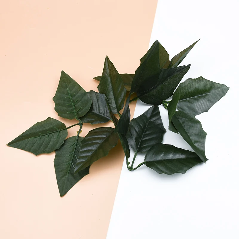 10 шт. декоративный венок сделай сам с искусственными листьями|Искусственные