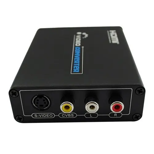 HDMI в RCA AV + S видео конвертер адаптер HDMI2AV 1080P HD коробка высокой четкости
