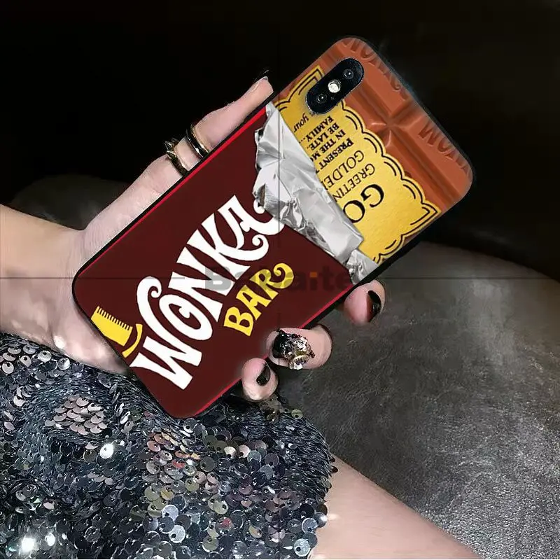 Babaite alenka бар с изображением шоколада wonka Роскошный Уникальный Дизайн чехол для