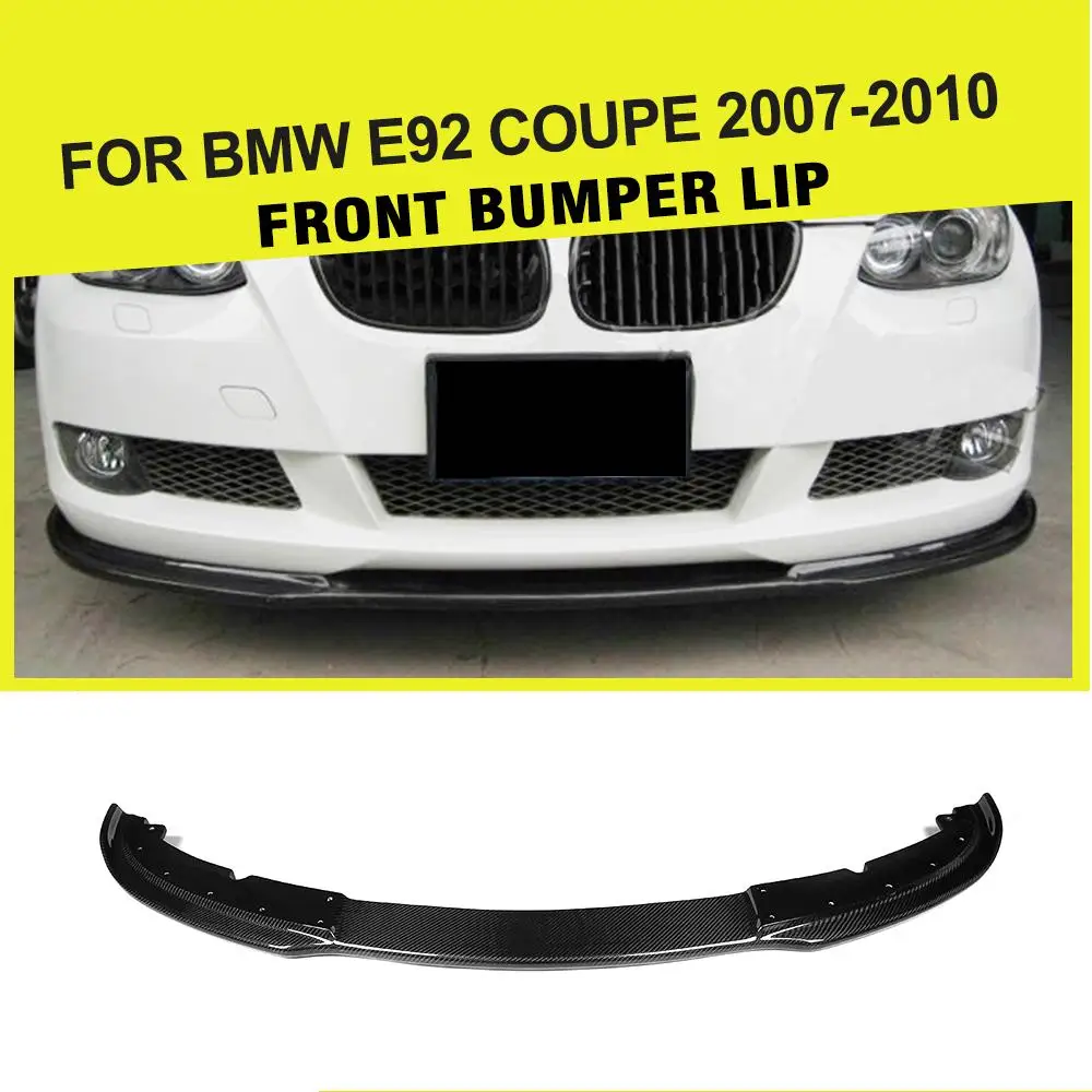 Для BMW 3 серии E92 стандартный бампер 2008 - 2010 углеродное волокно автомобильный