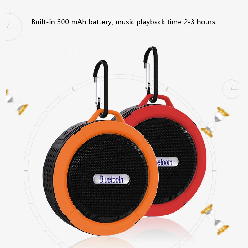 Портативный Mini Bluetooth Динамик Водонепроницаемый открытый Беспроводной