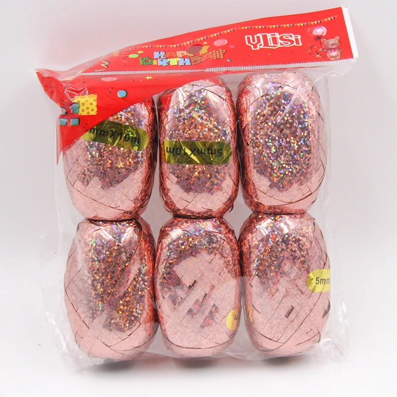 6pcs RG ribbon 1 упаковка 12 дюймов латексные разноцветные воздушные шары с конфетти надувной шар Гелиевый шар для дня рождения свадебные принадлежности - Цвет: 6pcs RG ribbon
