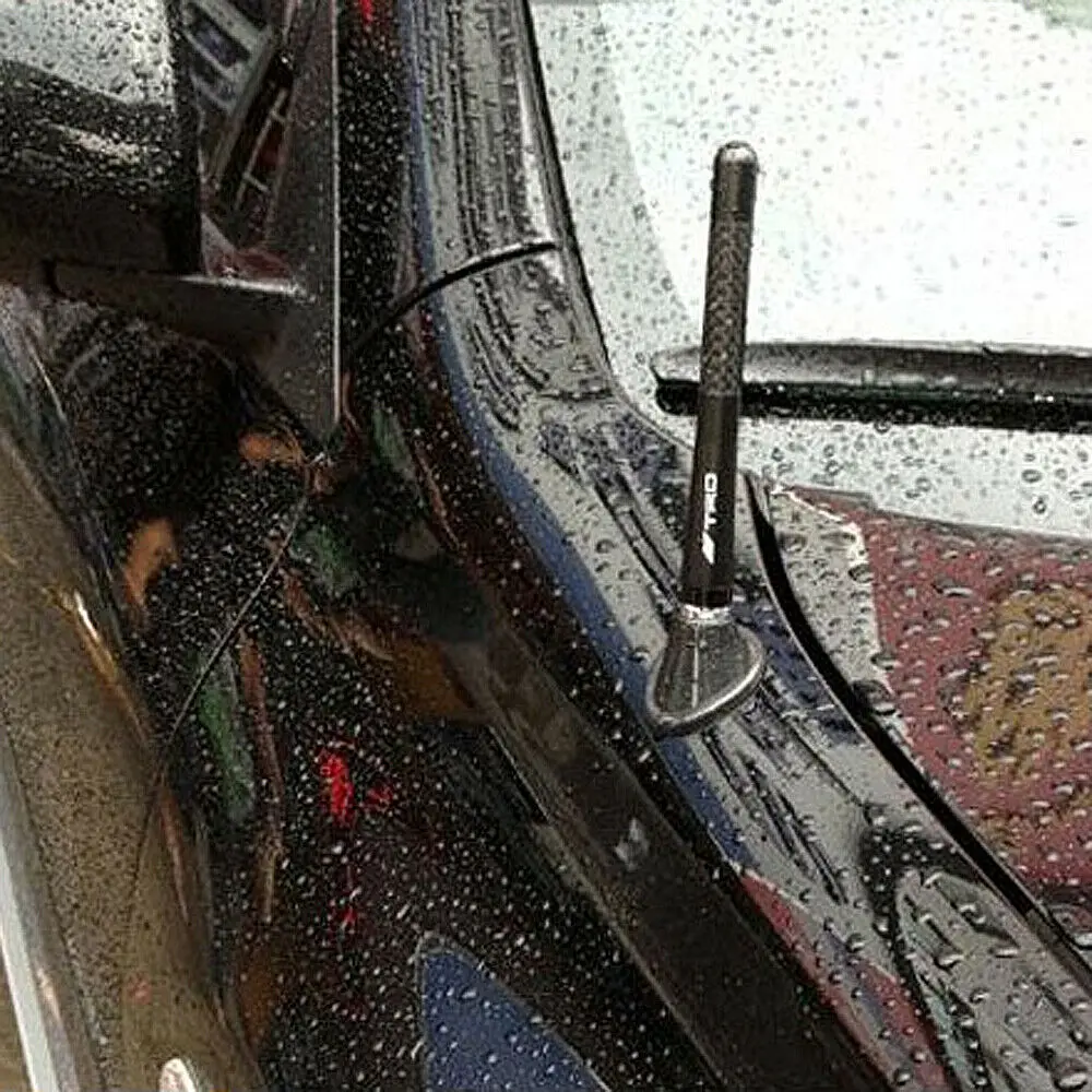 4," углеродное волокно радио FM автомобильная антенна для Toyota Camry Corolla RAV4 Yaris Highlander/Land Cruiser/PRADO Vios Vitz/Reiz