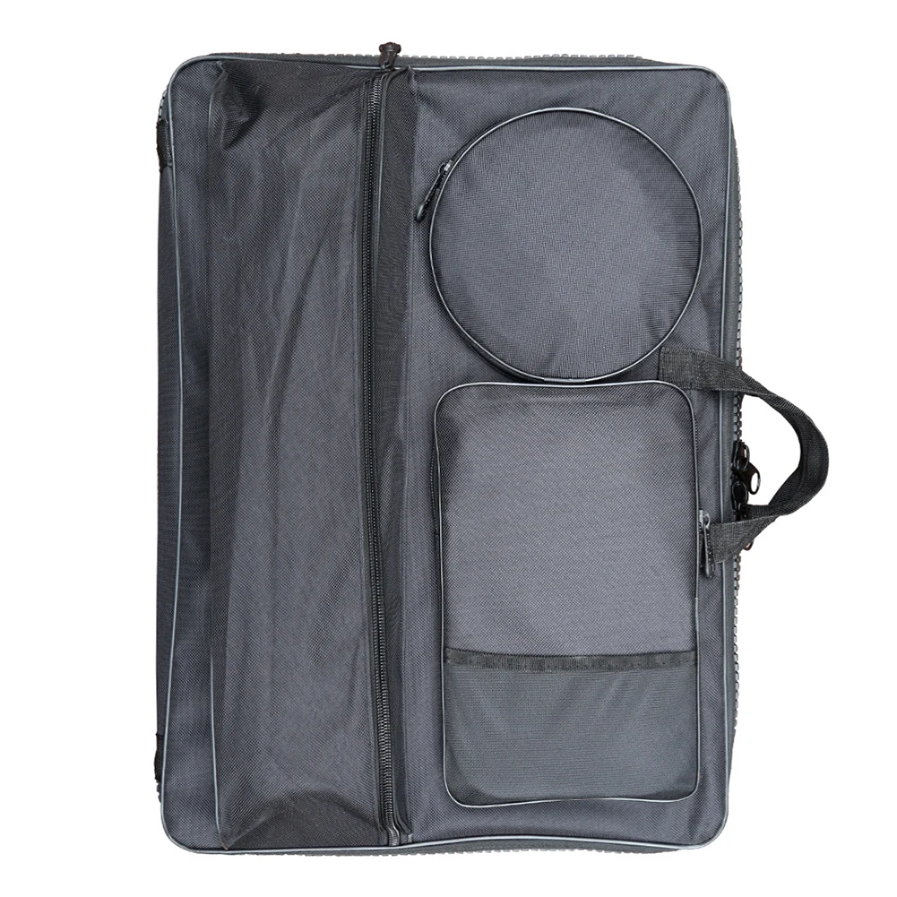 Artist Portfolio Painting Sketching Thicken Canvas Waterproof Bag Students Backpack Art Supplies Solid Zipper Large Capacity | Канцтовары