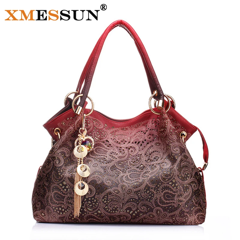 XMESSUN специальное предложение кожаная сумка тоут модная женская мессенджер на