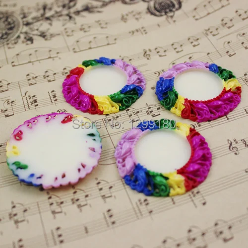 Подходят для кабошонов 25 мм красочные камеи/стекло/кабошон рамка рамки настройки