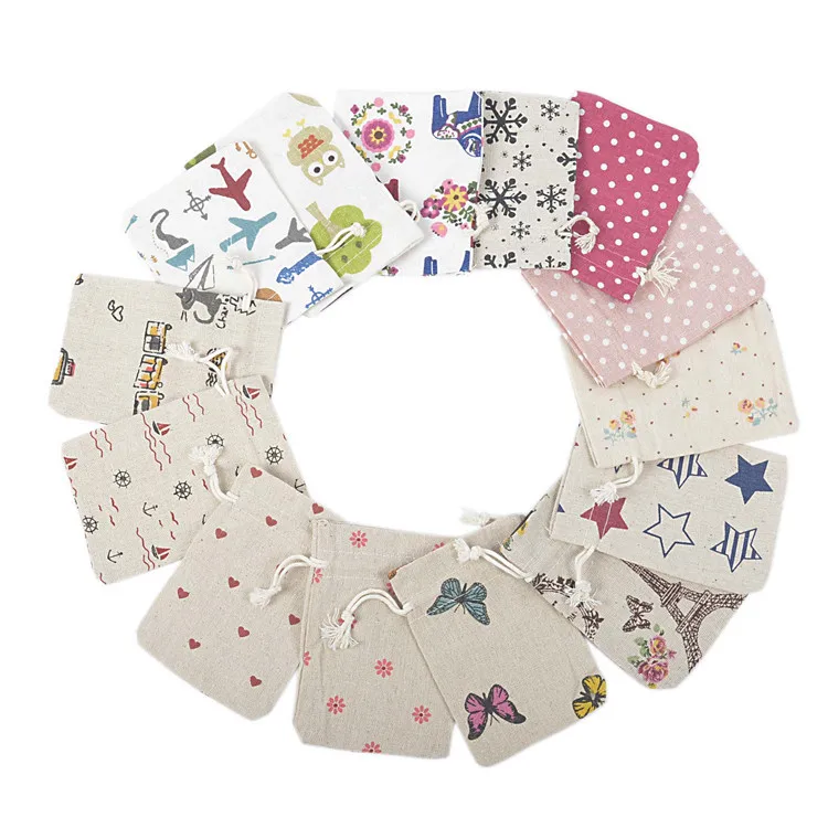 10p травяные лекарственные пакеты для путешествий пустой мешок не может стоять