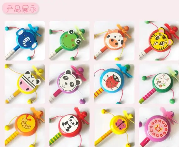 toys Drum-shaped rattle A multifunctional toy with a pencil cartoon lovely shape children's gifts gift | Дом и сад