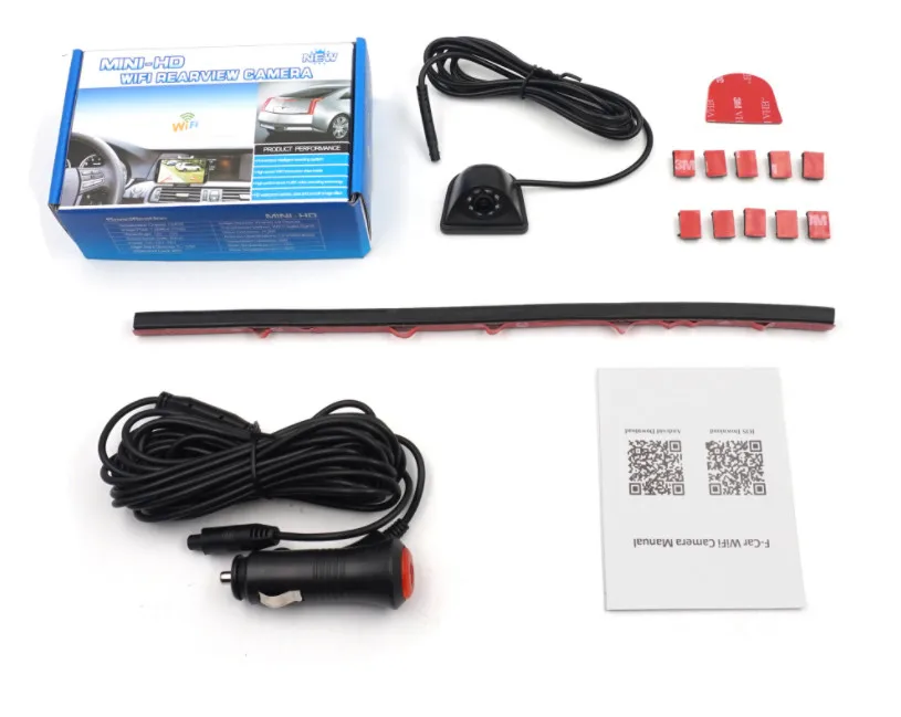 Автомобильная универсальная камера заднего вида 12 В для слепых зон с Wi Fi