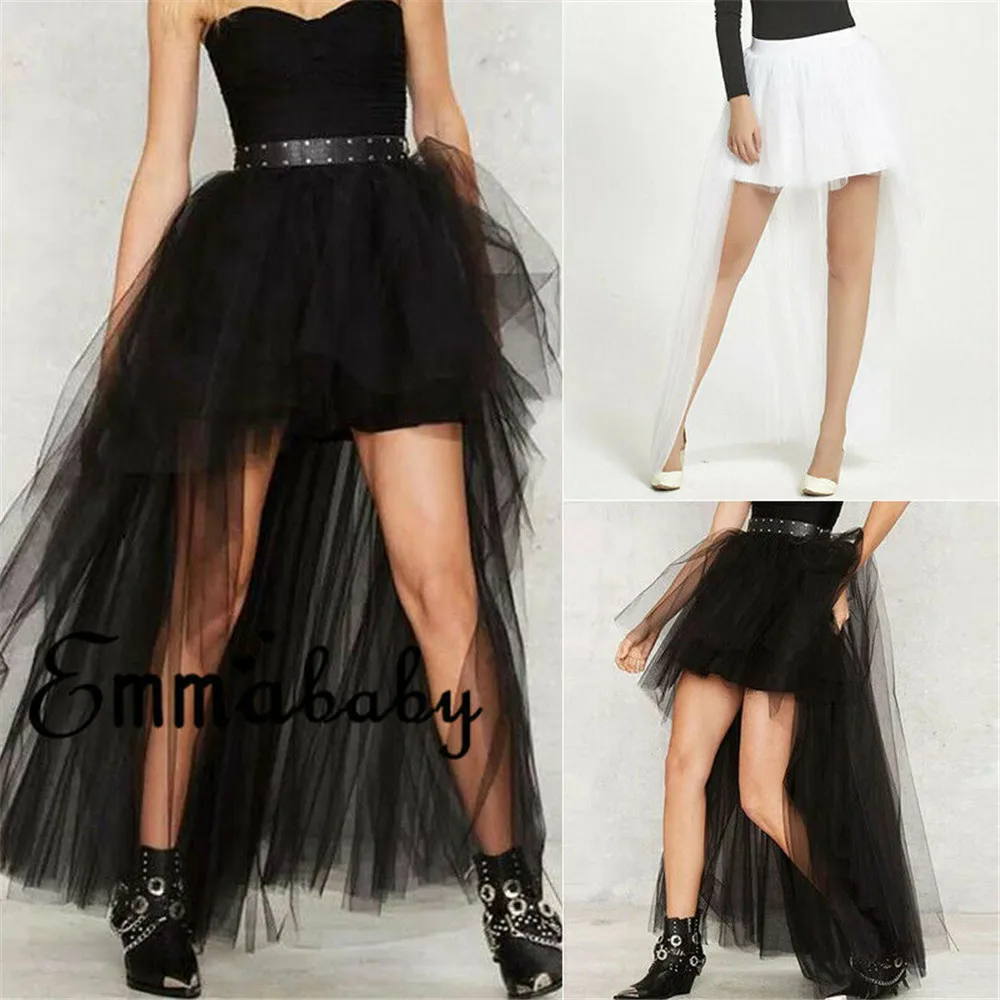 Летняя юбка-пачка для женщин длинная балетная из тюля Клубная юбка танцев