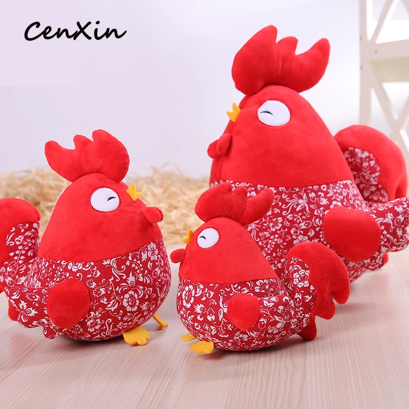 Cenxin плюшевые Игрушечные лошадки курица мини Мягкий Куклы Талисман Игрушки для