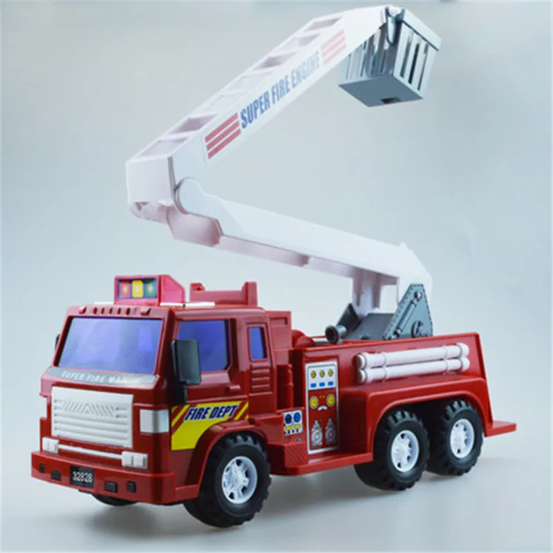 Новая модель автомобиля игрушечная техника пожарная лестница автомобиль