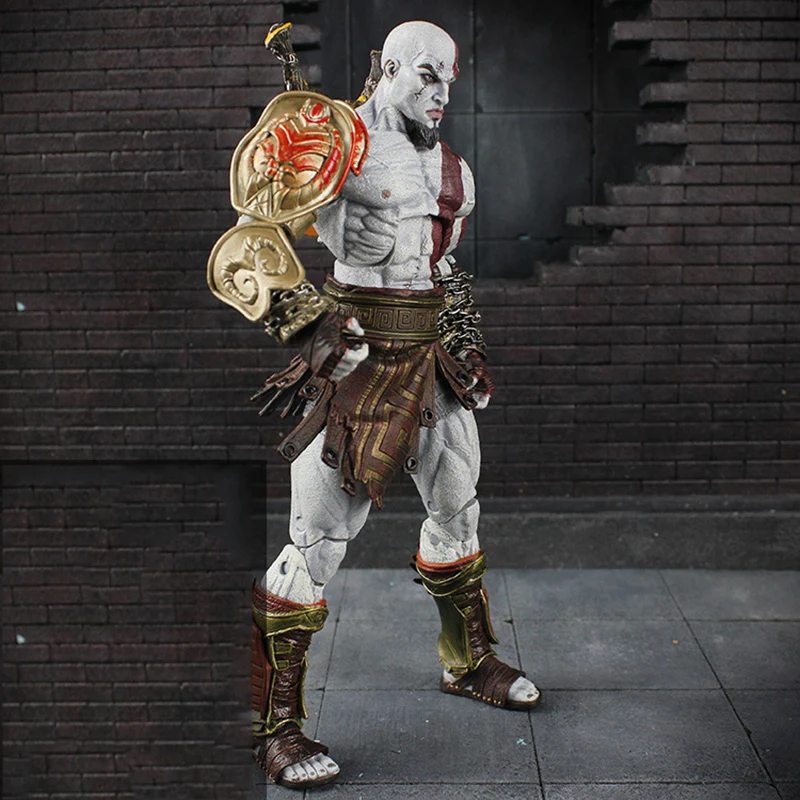 NECA God Of War 3 призрак Спарты Кратос фигурка модель игрушка игра Кратос Фигурки Коллекционная модель статуи подарки для друзей