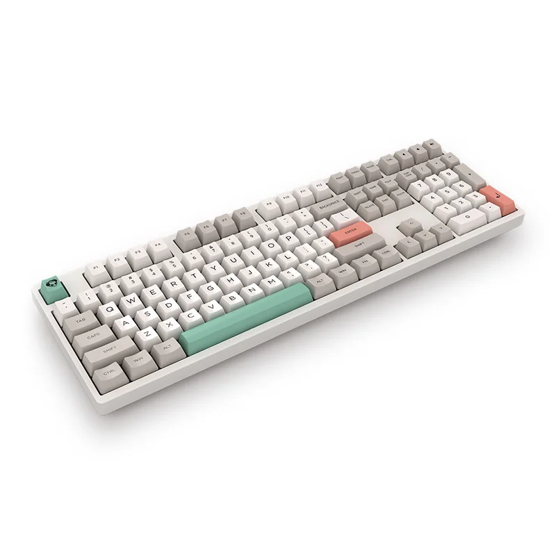 AKKO 3108 V2 9009 ретро Механическая клавиатура 108 клавиш USB проводной тип c компьютерный