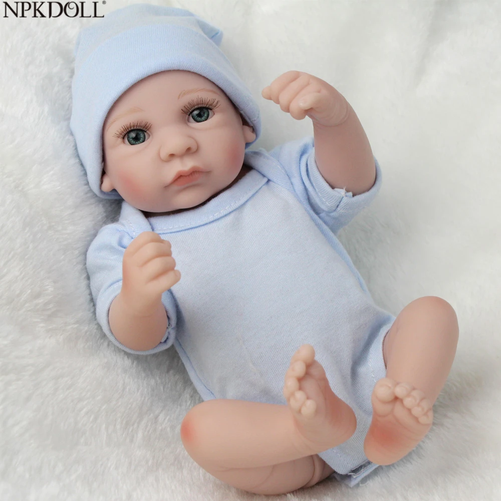 NPKDOLL 10''Reborn Dolls для мальчиков полностью силиконовые куклы оптовая продажа