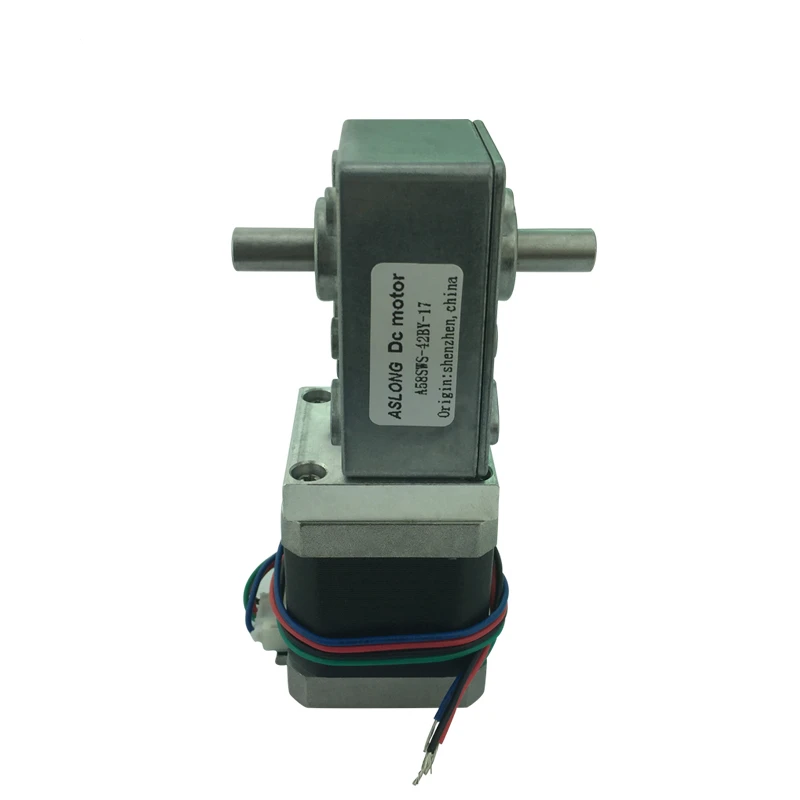 A58SW-42BYS 4-проводной шаговый мотор-редуктор DC шаговый мотор-редуктор 12В-24В