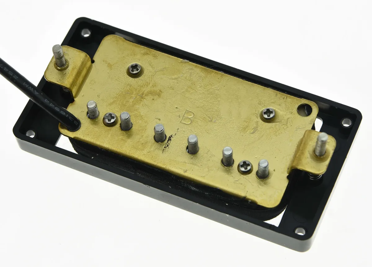 Alnico V гитара Humbucker мост Пикап 50 х годов Винтаж звукосниматели Зебра Стиль|Детали и