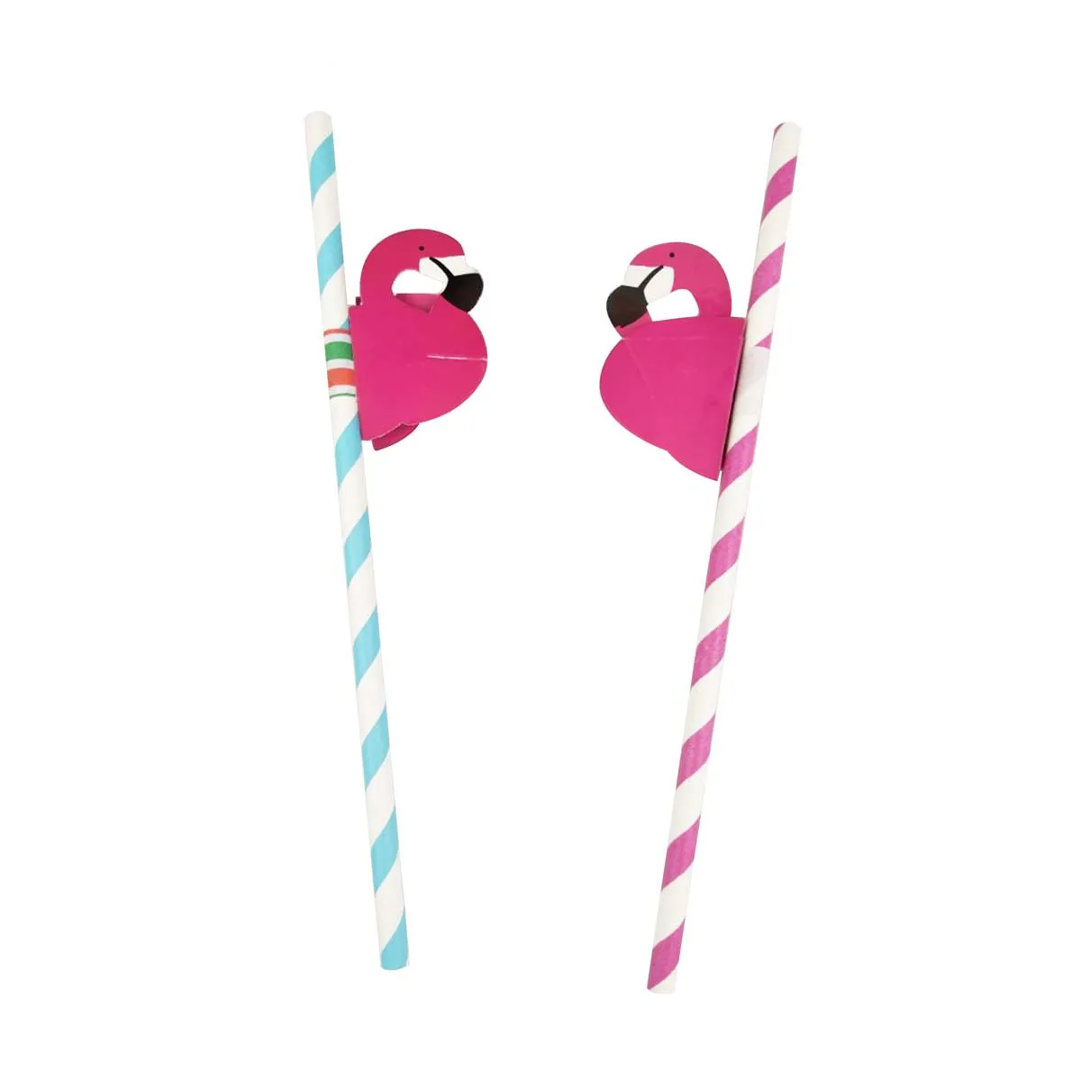 10 шт. розового цвета соломинки Фламинго Вафельная Ткань Ремесло присоски Лебедь
