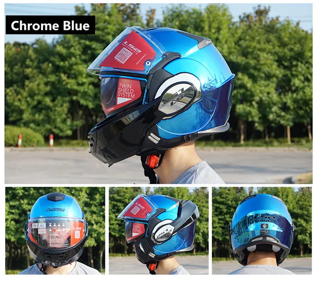LS2 FF399 откидной мужской мото rcycle шлем модульный Мото Кросс Полный лицевой шлем Capacete ls2 casco moto ls2 шлем