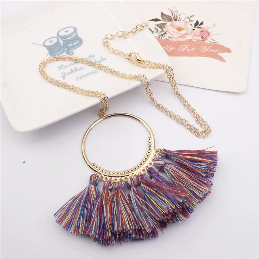 Новинка 2019 модное ретро ожерелье чокер в этническом богемном стиле Женская