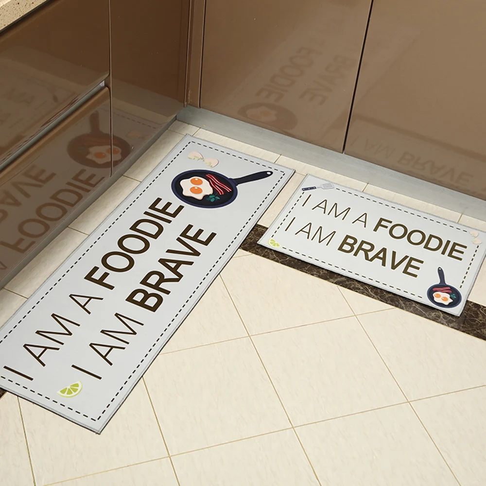 Мягкий Нескользящий Коврик для кухни 2 шт.|Коврик| |