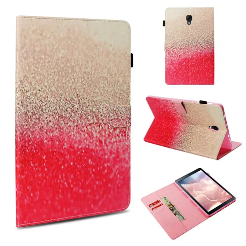 For T590 Чехол для планшета с цветным узором для samsung Galaxy Tab A 10,5 SM T590 T595 T597 чехол для планшета - Цвет: For T590