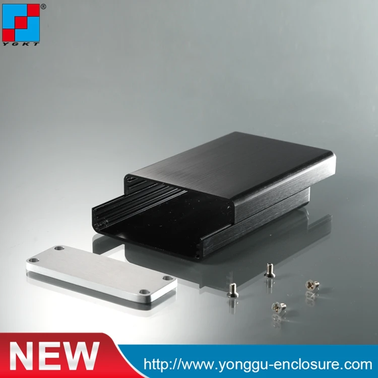 Алюминиевый черный корпус сделай сам проекционный 71*25 5*100 мм блок управления