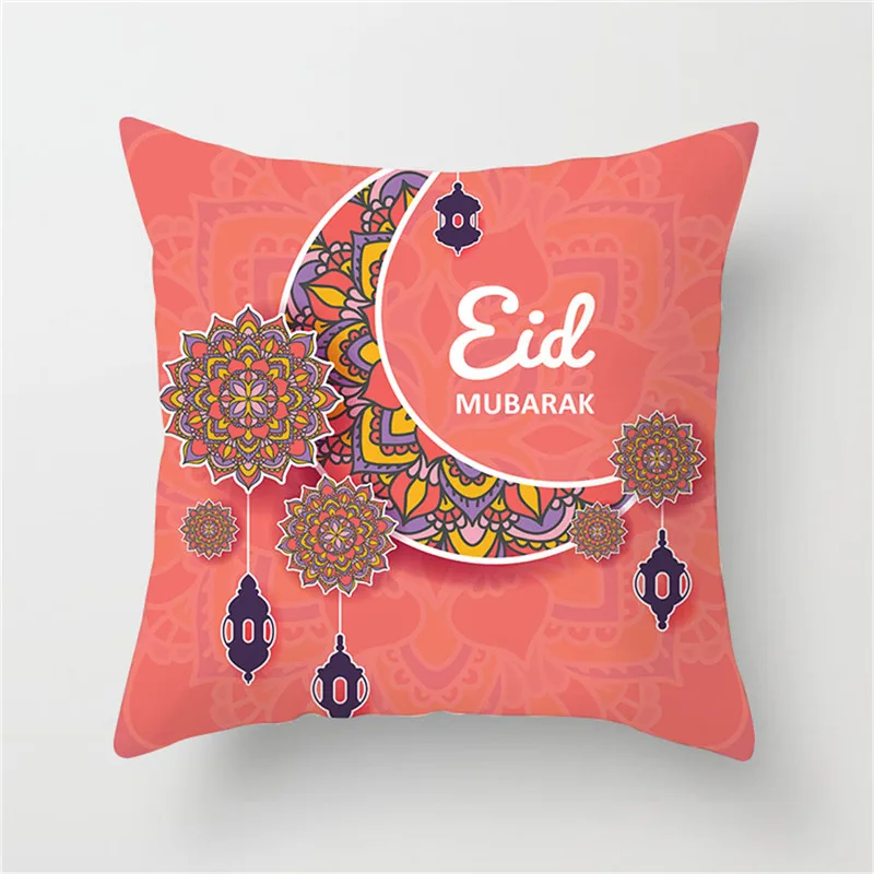 Чехол для подушки Fuwatacchi Eid Mubarak наволочка с фонариком на Ближнем Востоке дивана
