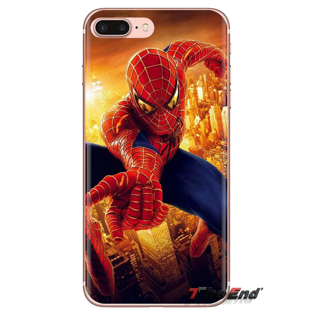 For iPod Touch Apple iPhone 4 4S 5 5S SE 5C 6 6S 7 8 X XR XS Plus MAX Soft Transparent Case Covers Spiderman Hero DC Comic Venom |