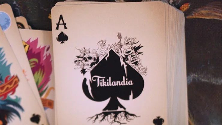ITgimmick Tikilandia игральные карты напечатаны USPCC Poker|Волшебные фокусы| |