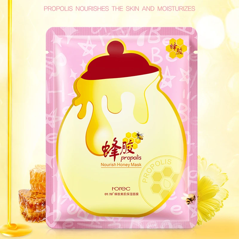 Мед эссенция маска для лица увлажняющая контроля жирности Лечение Анса