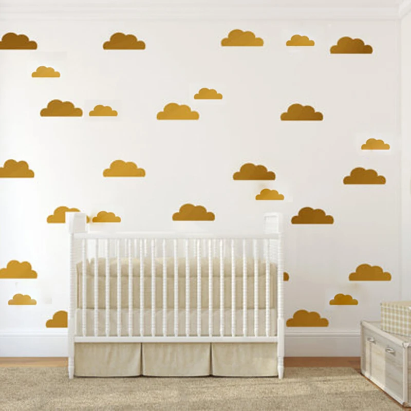 38 шт. милые маленькие облака и звезды наклейки Новое поступление DIY