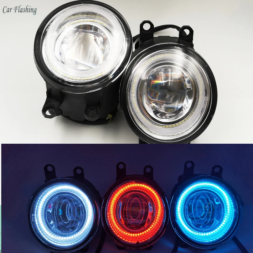 Автомобильная проблесковая 2 шт. DRL светодиодный Ангельские глазки туман