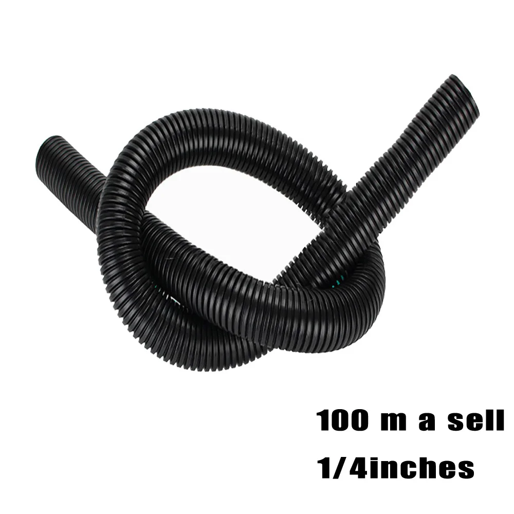 Портативный PE черный Сплит ткацкий станок гофрированные аксессуары трубки