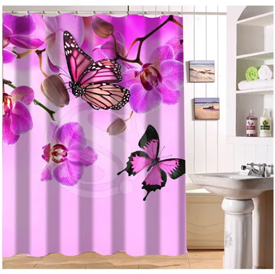 U419-79 пользовательские дома декор элегантный цвет цветок орхидеи ткани