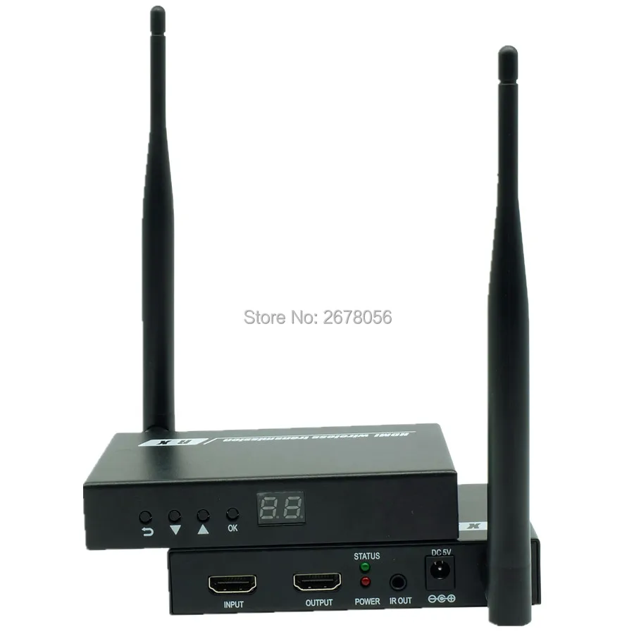 ZY DT211W 196ft беспроводной HDMI видео передатчик WIFI сплиттер расширитель 1080P