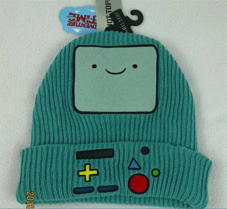 Adventure Beemo BMO, косплей, мультяшная вязаная шапка, шерстяная шапка, Finn jack Fionna, принцесса, Bubblegum, lemongrab, плюшевая шапка, шапочки, шапки