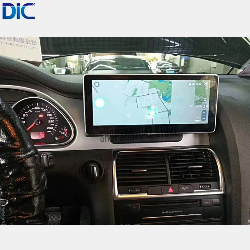 7,1 Android gps 3g+ 32G Навигатор Автомобильный плеер 10,25 зеркальная связь двойная система Радио wifi видео MP3 для Audi Q7 2005