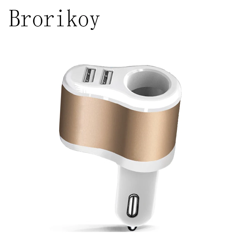 Автомобильное зарядное устройство Brorikoy USB для iPhone X Samsung S6 S7 Note 8 универсальные