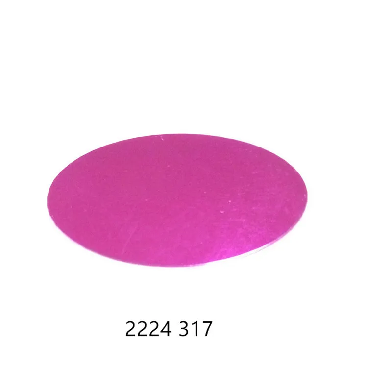 12pcs Pic color 317 12 шт. детали одежды блестки Размер 3 мм Длина 95 м/катушка плоский блеск боковое отверстие блесток катушка для вышивки аксессуары - Цвет: 12pcs Pic color 317