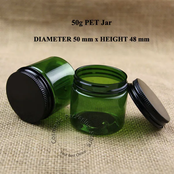 50 шт./лот Продвижение г пластиковый ПЭТ Крем многоразовый контейнер бутылка мл