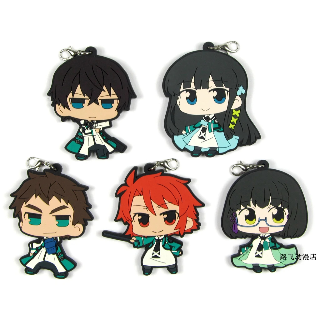 Фигурка аниме модель резиновый брелок кулон Mahouka Koukou No Rettousei Сиба татсуя Миюки