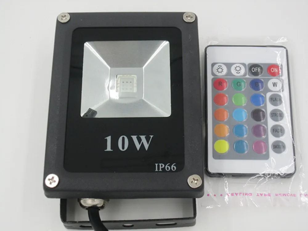 RGB Светодиодный прожектор 10 Вт 20 30 50 Foco светодиодный наружный IP65 Наружный свет