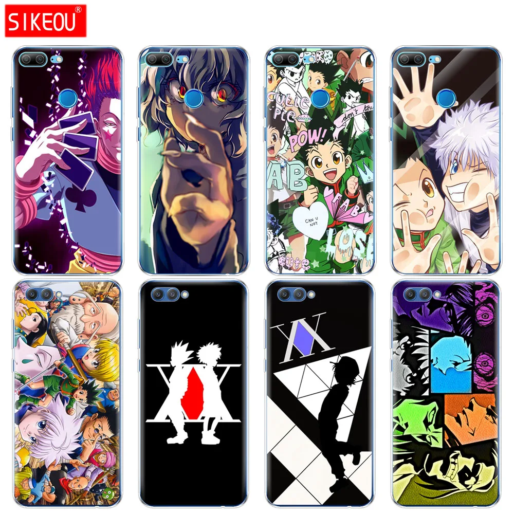 Силиконовый чехол для телефона Huawei Honor 10 V10 3c 4C 5c 5x 4A 6A 6C pro 6X 7X 6 7 8 9 LITE Hunter X Anime |