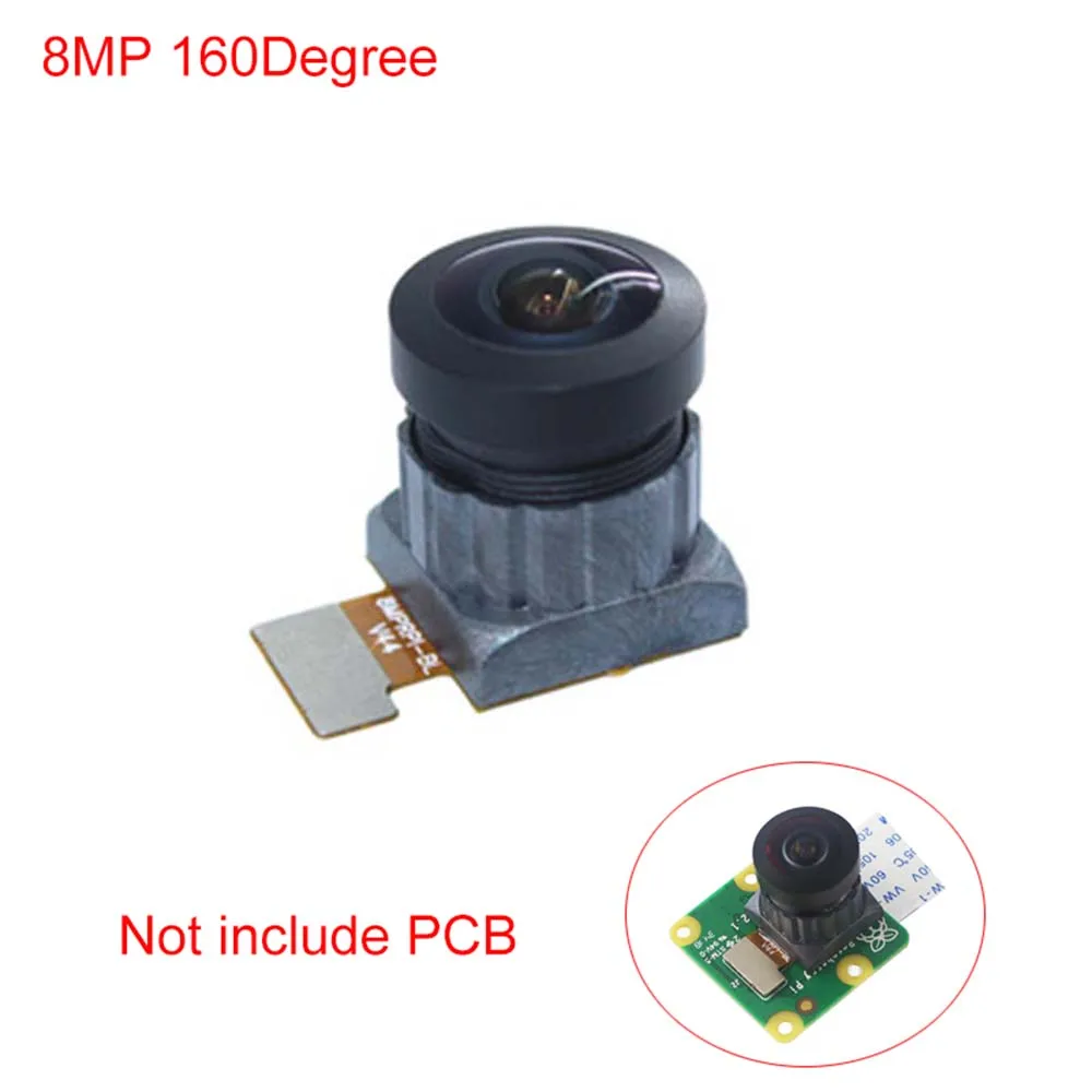 Raspberry Pi Camera IMX219 Camera Module for the official Raspberry Pi Camera Board V2, 160 degree